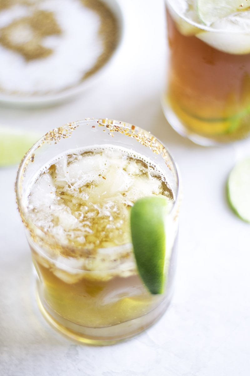 Black and Green Margarita - Sarcastic Cooking #MargaritaWeek #CincodeMayo