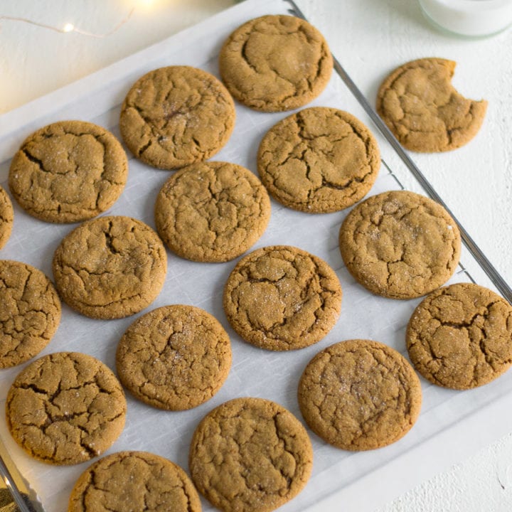Ginger Molasses Cookies | Sarcastic Cooking