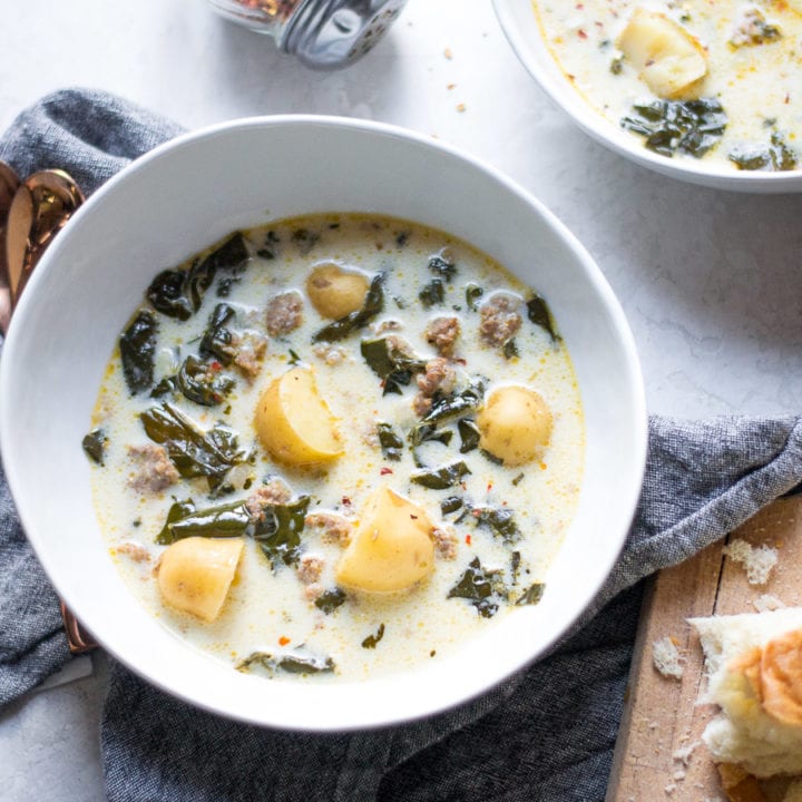 Slow Cooker Zuppa Toscana - Sarcastic Cooking